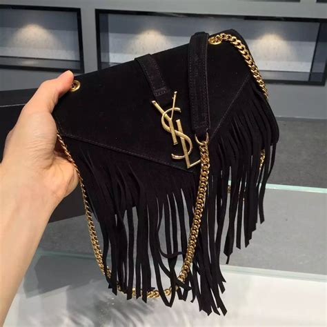 ysl bag with fringe|ysl fringe bag sale.